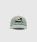 Tropical print cap
