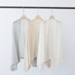 Women Thin Tencel Linen Open Front Knit Cardigan, Drop Shoulder Loose Fit Summer Shrug, Sun Protection Air Conditioner Shawl - Image 2