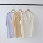 Women French Draped Neck Knit Tank Top, Ruched Waist Sleeveless Tencel Lyocell Camisole, Solid Color Fitted Summer Top - Image 3
