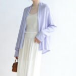 Women Thin Tencel Linen Open Front Knit Cardigan, Drop Shoulder Loose Fit Summer Shrug, Sun Protection Air Conditioner Shawl - Image 4